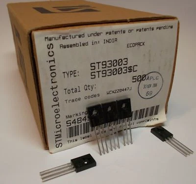 10 pieces ST93003   PNP POWER TRANSISTOR  400V/500V 1,5A 40W for CFL NEW ~ - Image 1 of 4