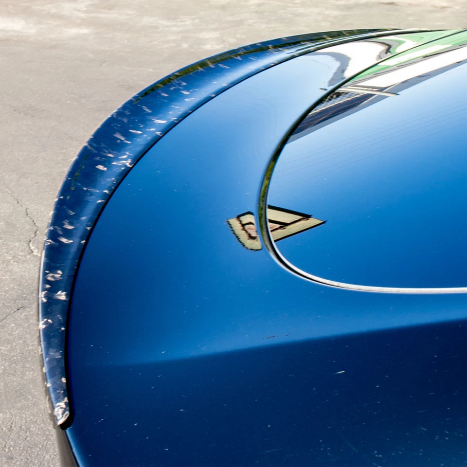 Real Forge Carbon Fiber Trunk Spoiler For Tesla Model Y Gloss High quality - Image 1 of 4