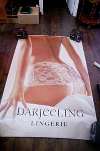 DARJEELING LINGERIE B French Vintage Advertising Fashion Sexy Poster Original - Picture 1 of 8