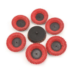 3 inch Flap Sanding Disc Twist Lock Buffing Wheel For Angle Grinder 60 Grit - Picture 1 of 6