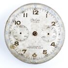 DULCIA Vintage Quadrante Dial e Platina Chronographe Suisse Cal. Landeron 48