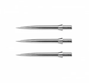 Red Dragon Dart Points Silver Standard 32mm with Silver Tridents - Picture 1 of 1