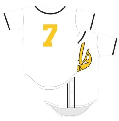 Camiseta de béisbol Morris #7 D Quaid Owls Big Lake cosida por el novato nombre personalizado Foto 1 de 3