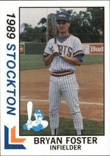 1989 Stockton Ports Best #21 Bryan Foster