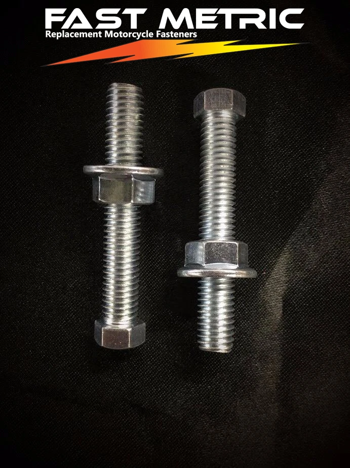Chain Adjuster Bolts for Yamaha YZ125 YZ250  - Image 1 of 1