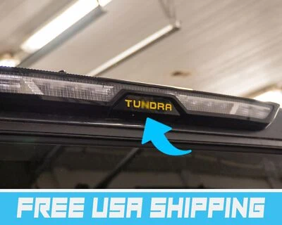 Juego de 3ª Luz de Freno Tundra Letra Superposición para Toyota Tundra 2022+ Foto 1 de 4