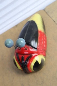 Vintage 1940s Dippee Bug Push/Pull Toy - Herbert M. Schwarze Mfg. Collectible - Picture 1 of 2
