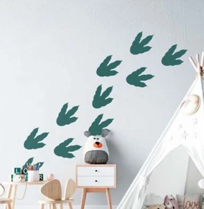 Dinosaur footprints Vinyl Decal Sticker for Home, wall, décor, Kids room - Picture 1 of 26