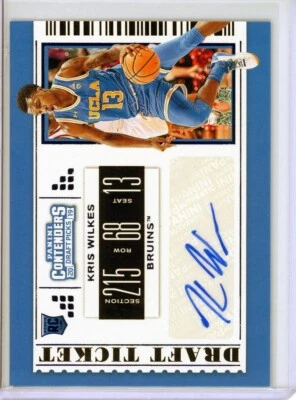 Kris Wilkes 2019-20 Contenders Draft Picks Draft Ticket Auto - Image 1 of 2