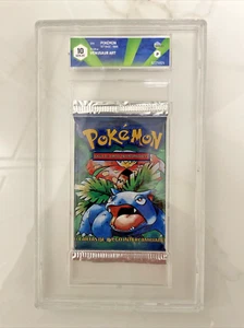GRAAD  10 1st Edition Venusaur Pokemon Booster Spanish - VERY RARE SEND OFFERS - Foto 1 di 2