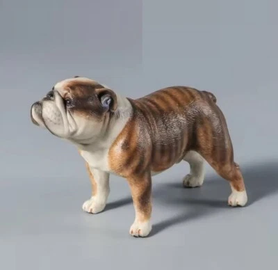 Bulldog Perro Animal Juguete PVC Figura de Acción Niños Juguetes Fiesta Muñeca Regalos Foto 1 de 3