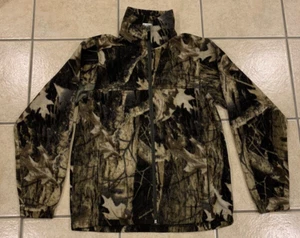 Youth 18/20 Columbia Full Zip Camouflage Fleece Hunting Jacket - Picture 1 of 6