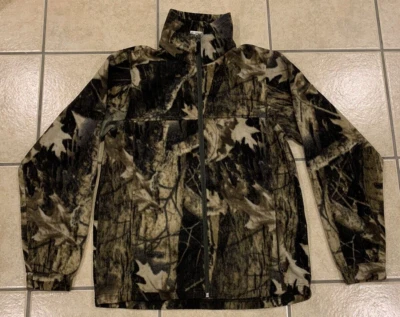Youth 18/20 Columbia Full Zip Camouflage Fleece Hunting Jacket - Image 1 of 4