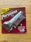 Vintage Unused Safety Razor Personna Injector Stainless w/ Blades / Package