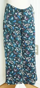 NEW Sleep Sense Women's Blue Pajama Pants 100% Cotton Size XS NWT - Picture 1 of 4