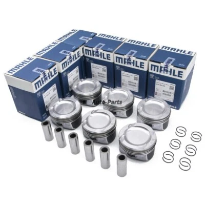 6X Pistons & Rings Set Φ84mm For BMW E82 E90 E60 135i 335i 535i 740i N54B30 - Image 1 of 4