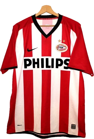 2008 #24 PSV EINDHOVEN Football SHIRT Jersey size L NIKE Camiseta NETHERLANDS Cover