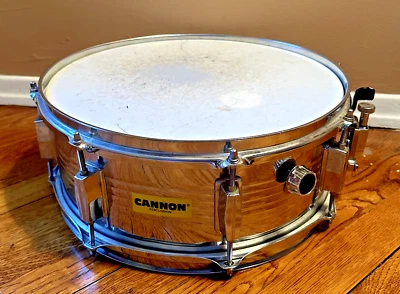 REDOBLANTE CROMADO 14" X 6" 8 tacos de CANNON PERCUSSION Foto 1 de 4