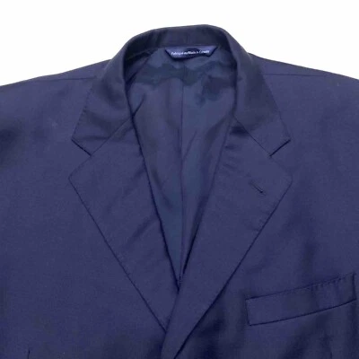 Abrigo Deportivo Blazer De Colección Coppley Hecho en Canadá Loro Piana 120’s Lana Azul Marino 46R Foto 1 de 4