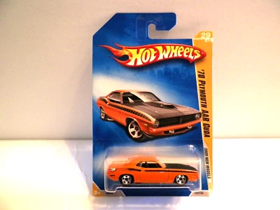 风火轮 - 2009 年全新型号 - 70 普利茅斯 AAR Cuda -- J15 — 第 1/3 张图片