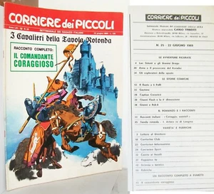CORRIERE DEI PICCOLI - N. 25 - 22 GIUGNO 1969 - I Cavalieri della Tavola Rotonda - Imagen 1 de 5