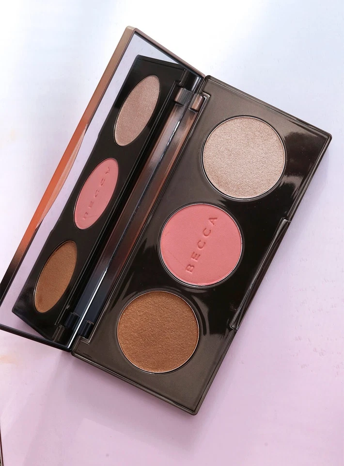 BNIB BECCA SUNCHASER PALETTE BRONZE BLUSH HIGHLIGHT OPAL IPANEMA SUNSET APRICOT - Image 1 of 1