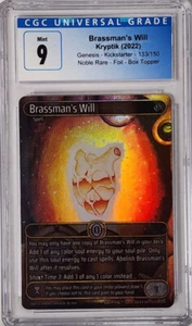 2022 Brassman's Will Box Topper Kryptik Kickstarter CGC Mint 9 - Picture 1 of 1