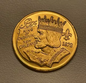 1991 Rex King Of Carnival Doubloon Mardi Gras New Orleans - Picture 1 of 2