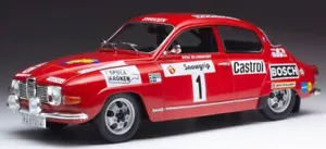 1:18 IXO 18RMC086A Stig Blomqvist Saab 96 V4 #1 Rally Mondiali Rally di Svezia 1973 - Foto 1 di 2