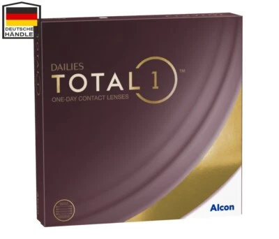 Dailies Total1 (90er)  Tageslinsen weich, 90 Stück / BC 8.5 mm /  / DIA 14.1 mm - Bild 1 von 3
