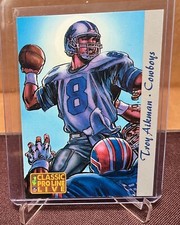 1993 Classic Pro Line Live - Illustrated /10000 - Troy Aikman - #SP1