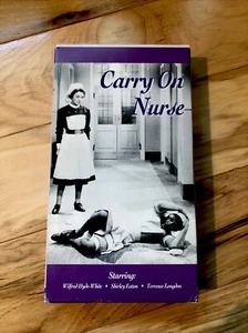 CARRY ON NURSE (vhs) Wilfred Hyde-White, Shirley Eaton. Please Read - Picture 1 of 6
