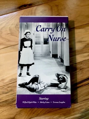 CARRY ON NURSE (vhs) Wilfred Hyde-White, Shirley Eaton. Please Read - Image 1 of 4