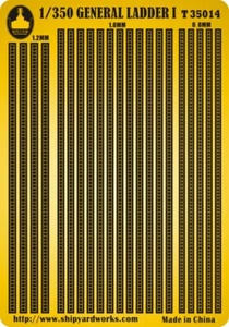 Shipyardworks 1/350 General Ladder T35014 - Imagen 1 de 2