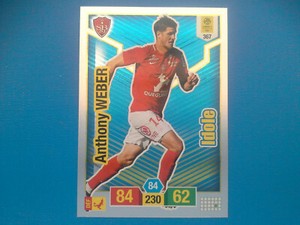 2020 Panini Adrenalyn Ligue 1 2019-20 #367 Anthony Weber Stade Brestois 29
