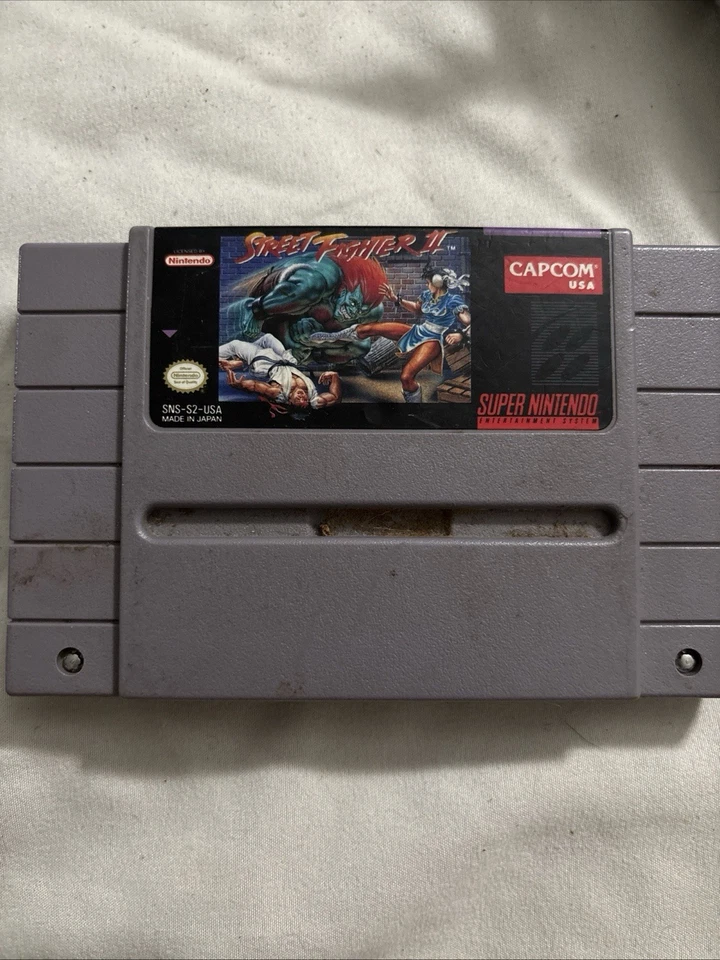 Capcom Super Street Fighter II 2 1993, Super Nintendo SNES, probado funcionando Foto 1 de 1