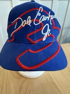 Vintage Dale Earnhardt Jr. #3 Snapback Hat Nascar . Red White & Blue! (A3) - Picture 1 of 6