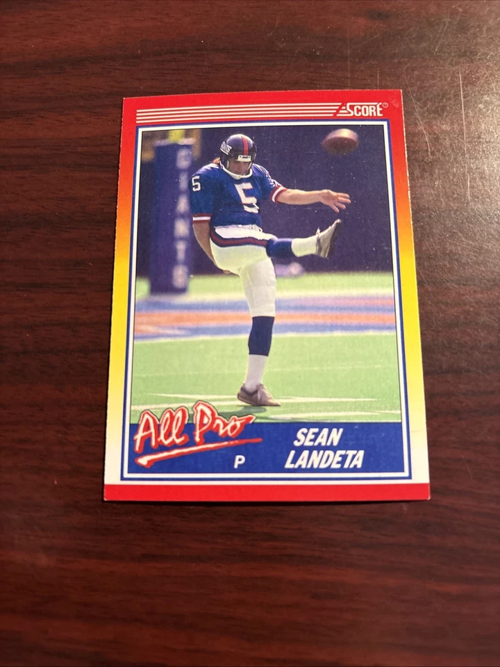 1990 Score - All Pro Sean Landeta #578 New York Giants - Image 1 of 1