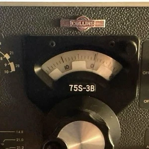 Receptor de radioaficionado Collins Coiins75s-3b de colección radioaficionado onda corta - Imagen 1 de 12