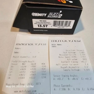 NEW TUNED Team Trinity TRI-1050 Slot Machine 2 13.5 SPEC Class Brushless Motor - Picture 1 of 1