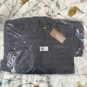 Eddie Bauer Microlight 650 Down Puffer Vest Size Medium Navy Packable Women's - Picture 1 of 8
