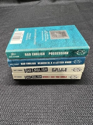 Bad English Cassette Singles Lot Of 4 Foto 1 de 4