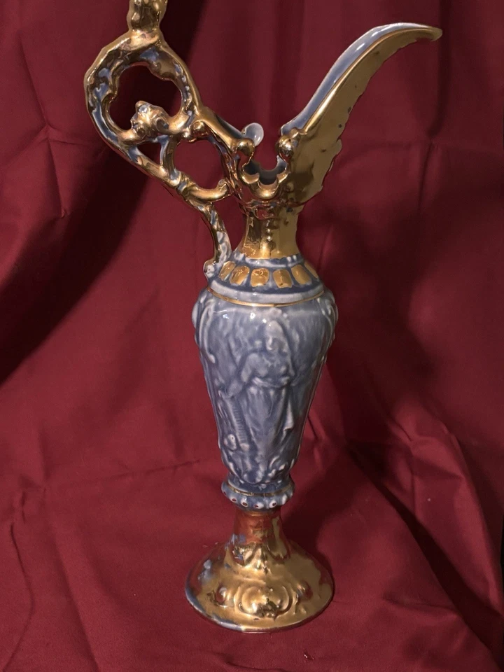 jarra o jarra de porcelana Goldra E. Palestine de colección Foto 1 de 1