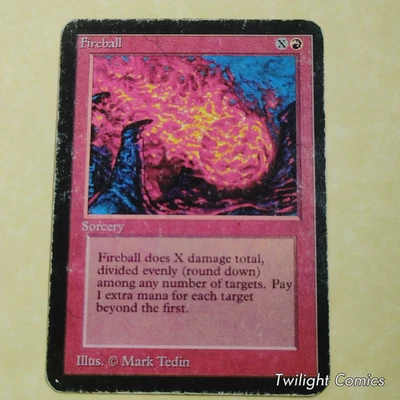 Fireball HP -- Limited Edition Alpha MTG - Image 1 of 2
