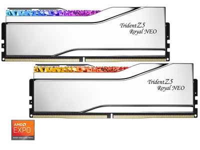 G.SKILL Trident Z Royal Series 64GB (2 x 32GB) 288-Pin PC RAM DDR5 6000 (PC5 480 - Image 1 of 4