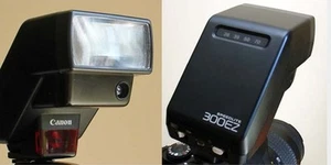 Canon Speedlite 300EZ Shoe Mount Flash For Canon Cameras  - Picture 1 of 7