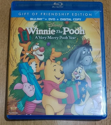 Winnie the Pooh: A Very Merry Pooh Year (Blu-ray) Region Free USA Import - Image 1 of 4