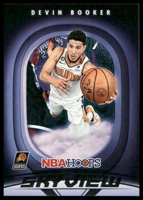 2023-24 Panini Hoops #24 Devin Booker Skyview Insert Phoenix Suns - Image 1 of 2