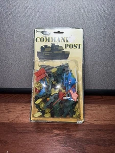 Vintage 1991 Arkin A-OK "Command Post" Toy Solider Army Set New In Box - Bild 1 von 6