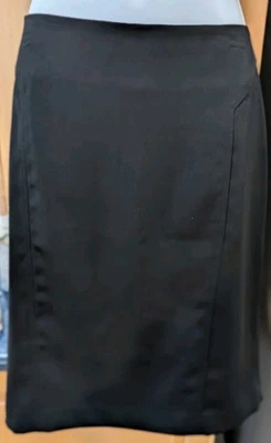 Ivanka Trump Lined Black Pencil Skirt Women's Size 12  - Image 1 of 4